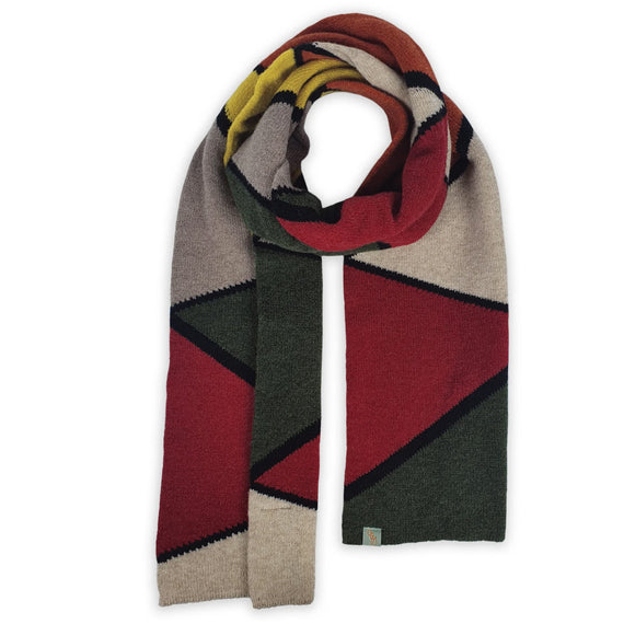 Scarf - Bauhaus, Rosemary Green