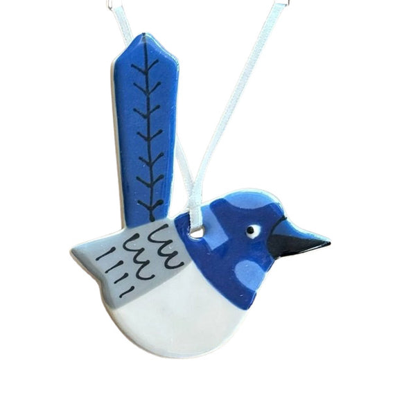 Fairywren Ceramic Ornament