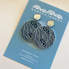 Wanggurru Deep Ocean Earrings