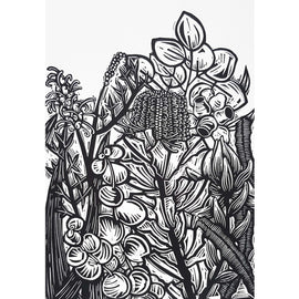 Floral Garden Original Unframed