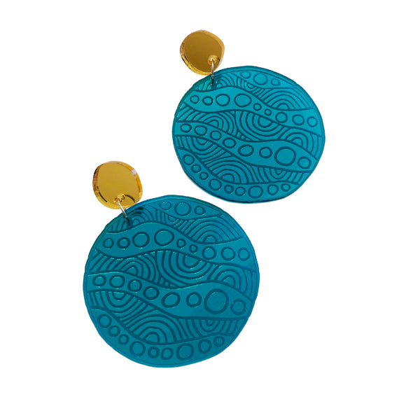 Wanggurru Deep Sea Ocean Earrings