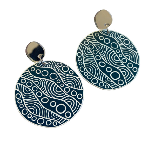 Wanggurru Deep Ocean Earrings