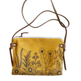 Nativa Mustard Small Shoulder Bag