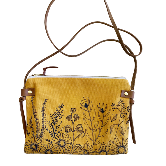 Nativa Mustard Small Shoulder Bag