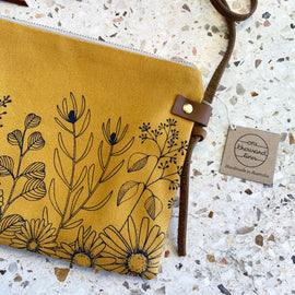 Nativa Mustard Small Shoulder Bag