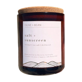 Candle - Salt & Sunscreen Medium Candle