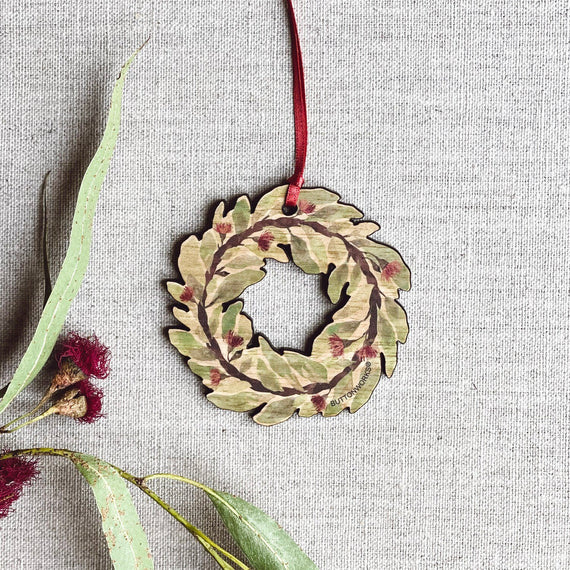 Eucalyptus Wreath Ornament