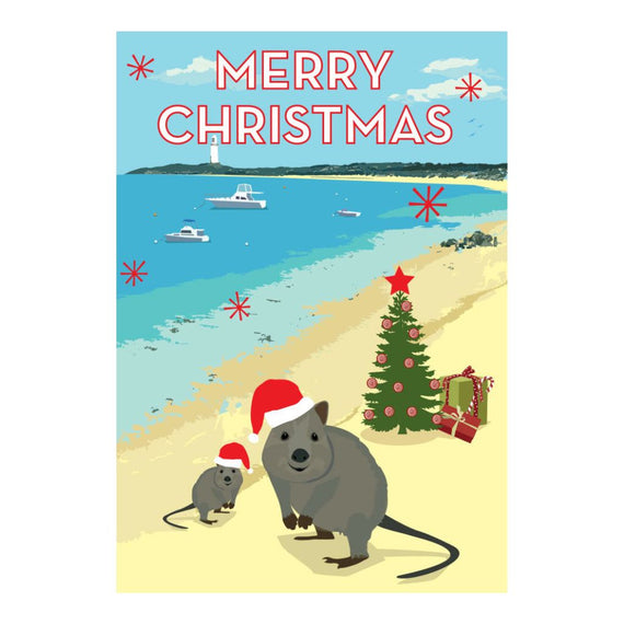 Quokka Christmas Card